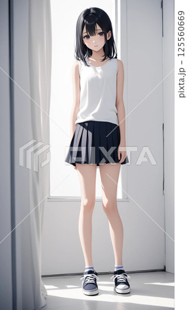 若い女性 125560669