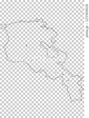 Blank map Armenia 125564026