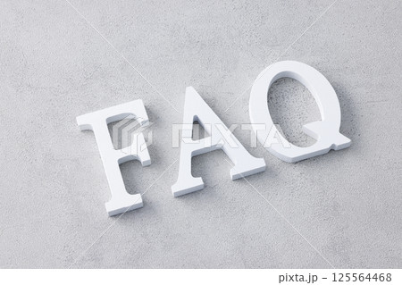 よくある質問　FAQ 125564468