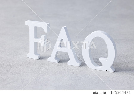 よくある質問　FAQ 125564476