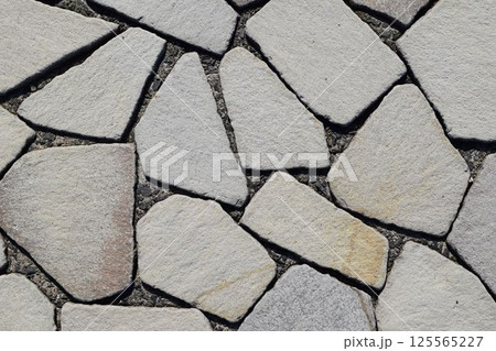 石畳 テクスチャ 背景素材 125565227