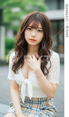 女性のイラスト 125566496