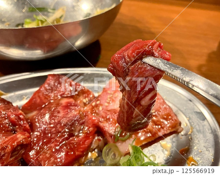 七輪で焼く焼肉 七輪で焼く焼肉 125566919