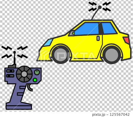 リモコン操作で走行が楽しめる趣味のラジコンカー リモコン操作で走行が楽しめる趣味のラジコンカー 125567042