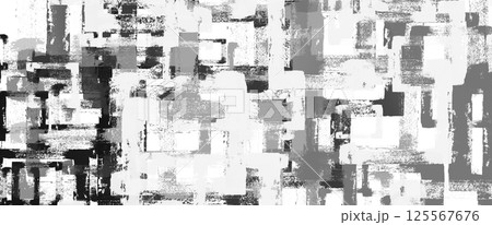 抽象的　水墨画　背景素材 125567676
