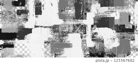 抽象的　水墨画　背景素材 125567682