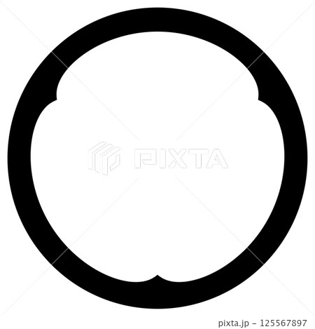 家紋です。州浜輪と言います。 125567897