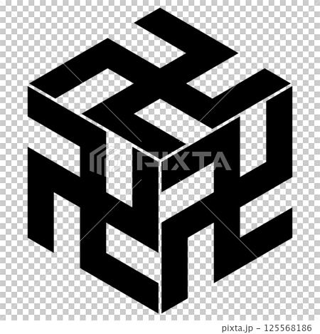家紋です。三つ五つ割り万字菱と言います。 125568186