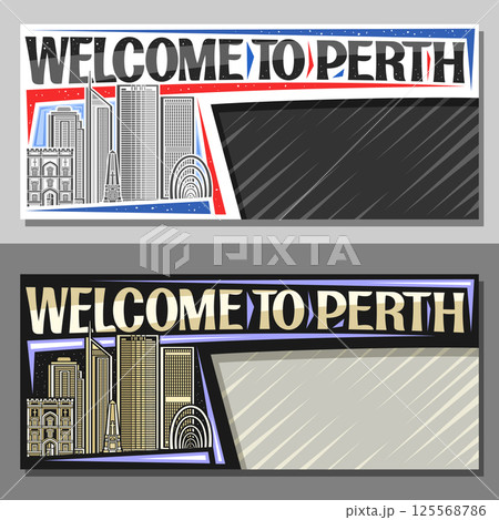 Vector layout for Perth 125568786