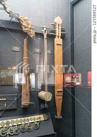 アイヌ民族の伝統楽器展示 125569127