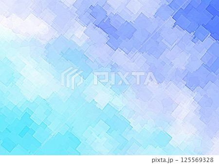 宝石のような繊細な輝きと透明感~青と水色の抽象的なグラデーションの背景素材 宝石のような繊細な輝きと透明感~青と水色の抽象的なグラデーションの背景素材 125569328
