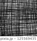 手描きの細かい格子柄、網模様 125569435