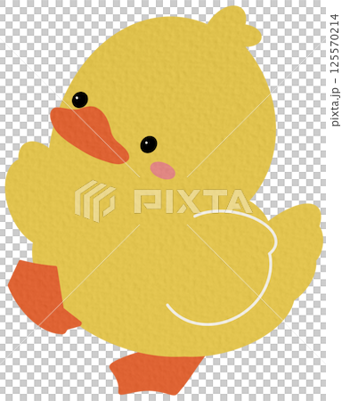 Cute Animal Duck characters. Hand drawn farm animal cartoon design of yellow duck, duckling, chick in different pose. Adorable baby duck illustration for sticker, clipart, education. Cute Animal Duck characters. Hand drawn farm animal cartoon design of yellow duck, duckling, chick in different pose. Adorable baby duck illustration for sticker, clipart, education. 125570214