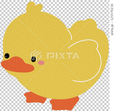 duck, cartoon, chick 125570216