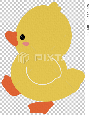 duck, cartoon, chick 125570220