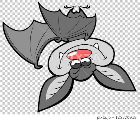 ぶら下がるコウモリ 125570919