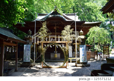 座間神社の本殿 125571212