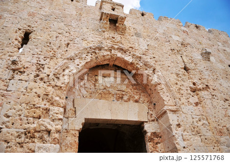 Attractions in the old city of Jerusalem, Israel Attractions in the old city of Jerusalem, Israel 125571768