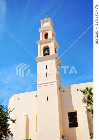 Photo of a church in the old city of Tel Aviv, Israel Photo of a church in the old city of Tel Aviv, Israel 125571775