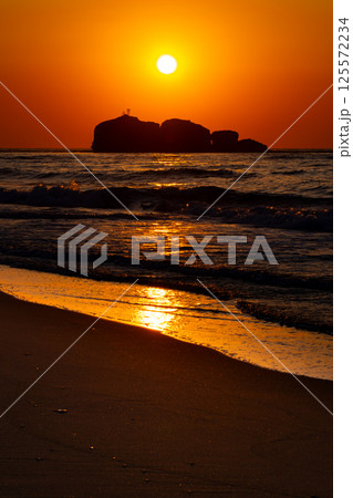 白兎海岸の淤岐ノ島　鳥取県鳥取市白兎 125572234