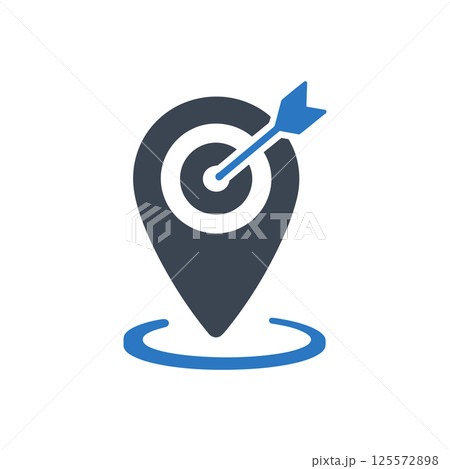 Goal Map Iconのイラスト素材 [125572898] - PIXTA