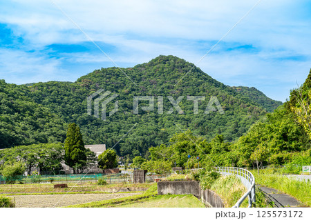 【国指定史跡】感状山城　山麓から見た城山　兵庫県相生市 125573172