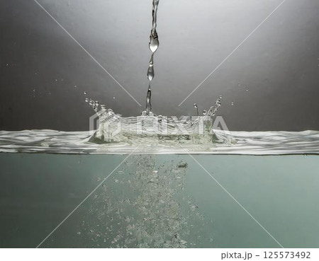 水滴の瞬間	 125573492