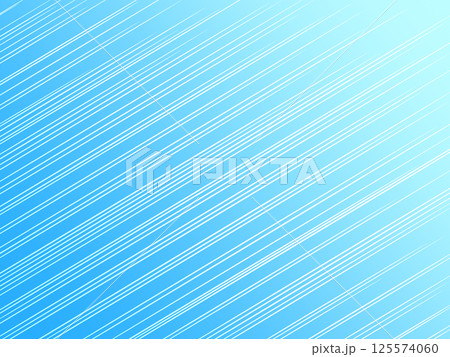 スピード線の背景イラスト素材 効果線 ブルー 疾走感 スピード線の背景イラスト素材 効果線 ブルー 疾走感 125574060