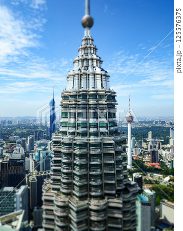 クアラルンプールのツインタワー クアラルンプールのツインタワー 125576375
