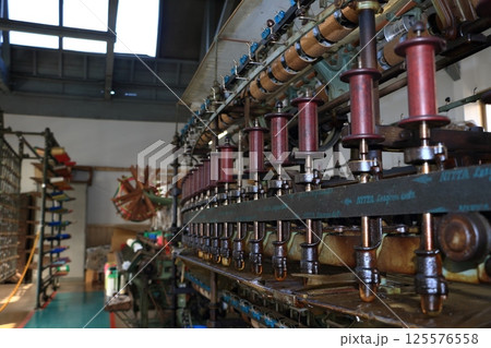 秩父銘仙館の撚糸機　 125576558