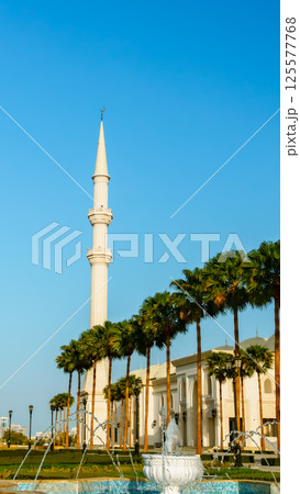 The new Sheikh Zayed Grand Mosque in Fujairah, United Arab Emirates 125577768
