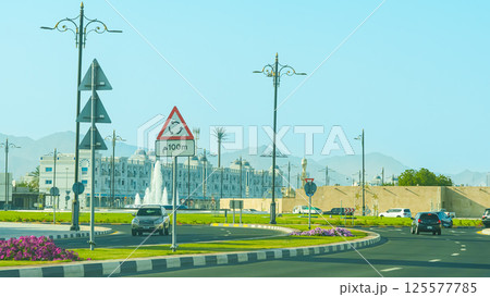 Kalba Mosque Between Dry Mountains in Kalba, Sharjah, United Arab Emirates Kalba Mosque Between Dry Mountains in Kalba, Sharjah, United Arab Emirates 125577785