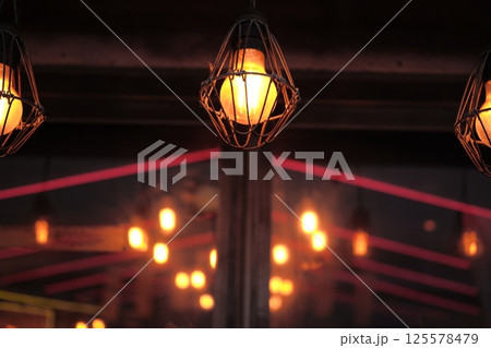電球の照明 電球の照明 125578479