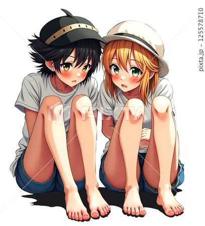 【内緒話】体育祭、組み立て体操の朝に 125578710