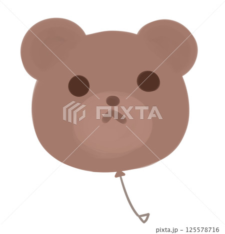 くまの風船 125578716