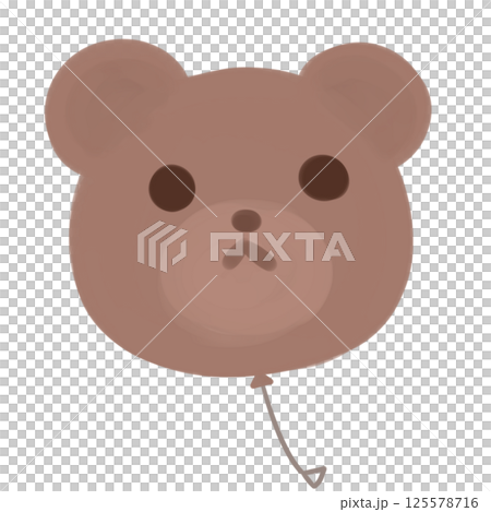 Bear Balloon 125578716