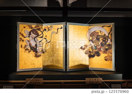 風神雷神図屏風 建仁寺 ※高精細レプリカ 風神雷神図屏風 建仁寺 ※高精細レプリカ 125578960