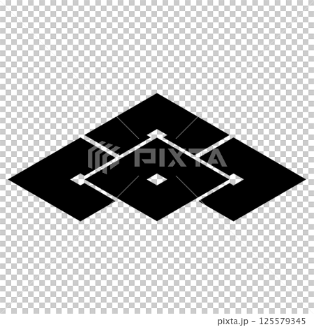 This is the family crest. It is called a layered four-diamond pattern. This is the family crest. It is called a layered four-diamond pattern. 125579345