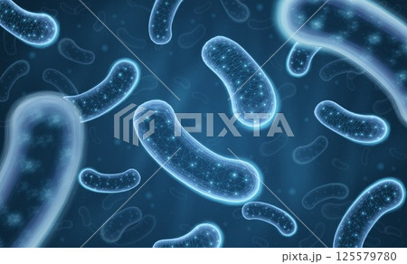 3d probiotic bacteria. Microbiome flora, lactobacillus acidophilus 3d probiotic bacteria. Microbiome flora, lactobacillus acidophilus 125579780