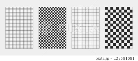 Abstract wireframes, cyberpunk elements and perspective black grids and spheres. Surreal geometric retro futuristic set. Psychedelic y2k shapes. Rave vector elements and signs in trendy psychedelic. Abstract wireframes, cyberpunk elements and perspective black grids and spheres. Surreal geometric retro futuristic set. Psychedelic y2k shapes. Rave vector elements and signs in trendy psychedelic. 125581081