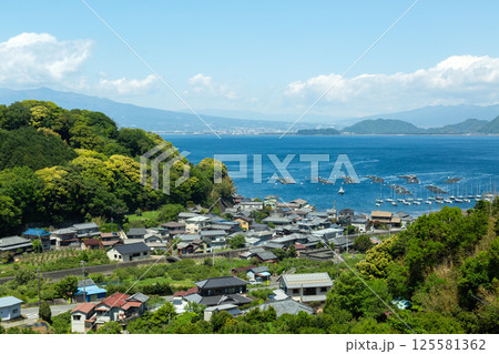沼津市西浦の海辺の風景 125581362