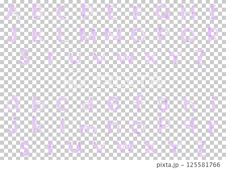 Alphabet illustrations Alphabet illustrations 125581766