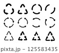 Icon collection with zero emission symbol concept. greenhouse gas carbon credit design set. recycle protect ecological green vector. carbon net zero neutral natural. renewable carbon footprint art  125583435