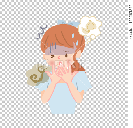 女人吃大蒜有口臭 女人吃大蒜有口臭 125585855