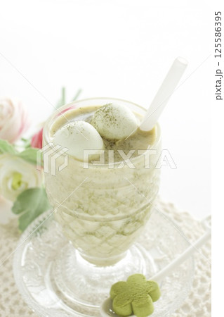 抹茶スムージーフロート 抹茶スムージーフロート 125586395