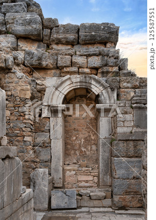 Discovering the Ancient Bouleuterion Ruins in Ephesus, Turkey's Historic Seluk Area 125587551