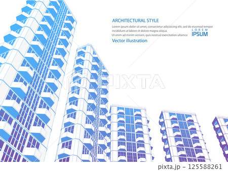 City skyscrapers .Big cities cityscapes and buildings . City skyscrapers .Big cities cityscapes and buildings . 125588261