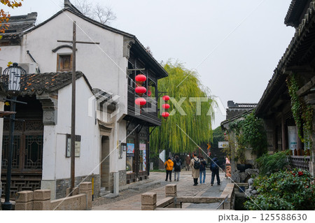 中国 南京市の繁華街 老門東 125588630