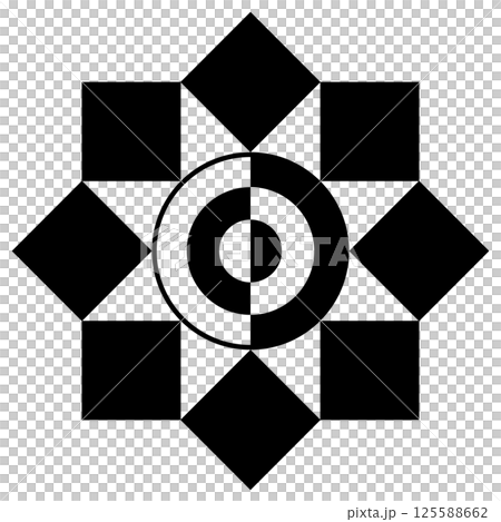 家紋です。風車に太極図といいます。 家紋です。風車に太極図といいます。 125588662