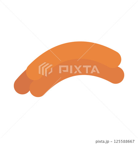 ソーセージのイラスト ソーセージのイラスト 125588667